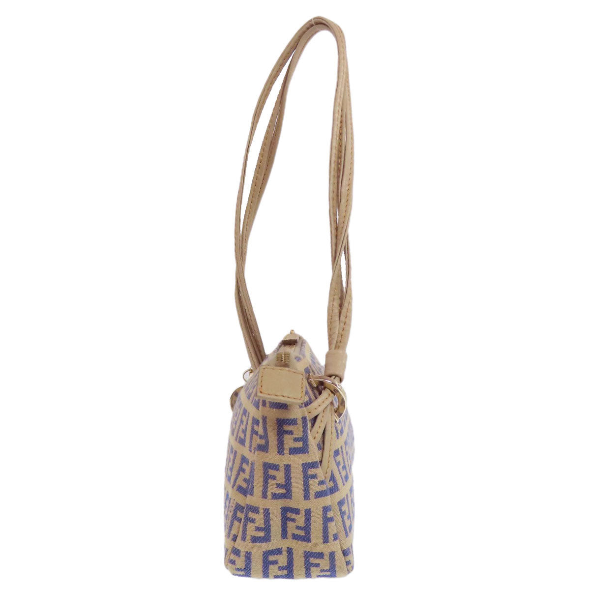 FENDI Accessory pouch canvas beige ZucchinoPattern