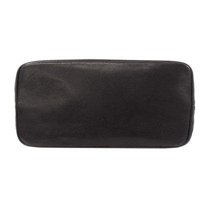 CHANEL Tote Bag Grained Calfskin Skin black Replica Tote SilverMetal