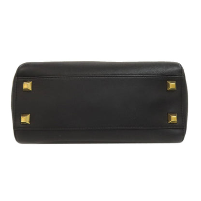 FENDI Handbag Calfskin black Peekaboo Mini Gold Edition 2-Way