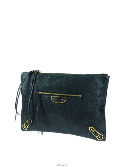 Luxury Balenciaga Trending 2025 Giant Edge Medium Clutch Bag 390186