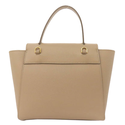 CELINE Handbag Calfskin beige Belt bag 2WAY