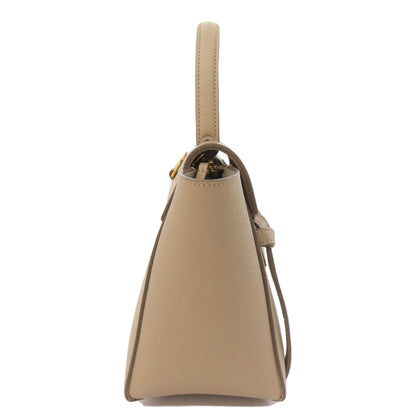 CELINE Handbag Calfskin beige Belt bag 2WAY