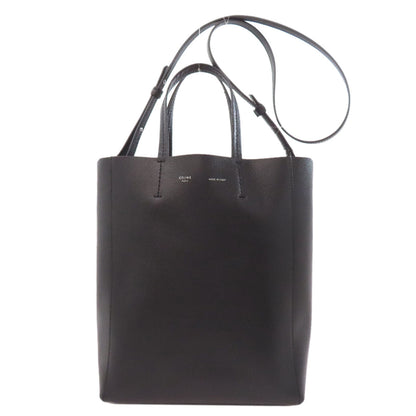 CELINE Handbag Calfskin black Bar Tikal Kaba Small 2WAY