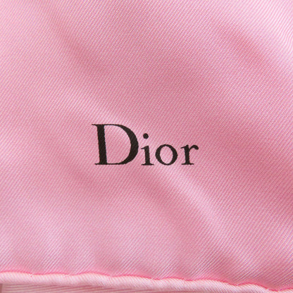 Christian Dior scarf silk pink flower pattern
