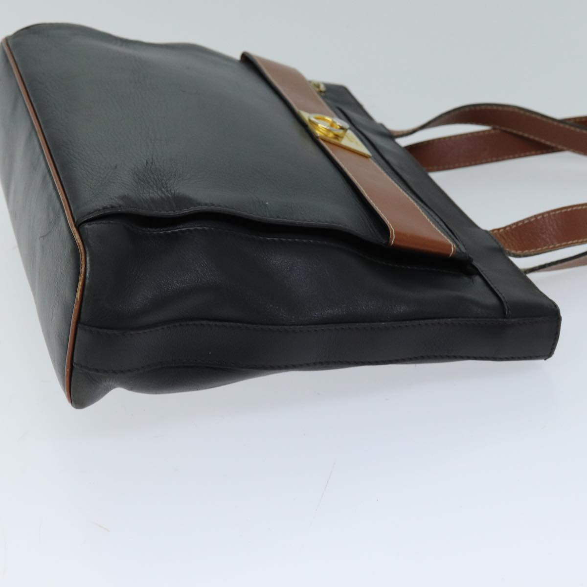 Luxury CELINE Tote Bag Leather Black  76016