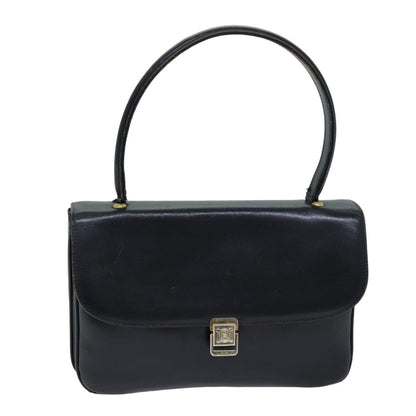 Luxury CELINE Hand Bag Leather Navy  76089