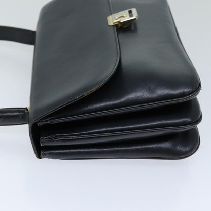 Luxury CELINE Hand Bag Leather Navy  76089