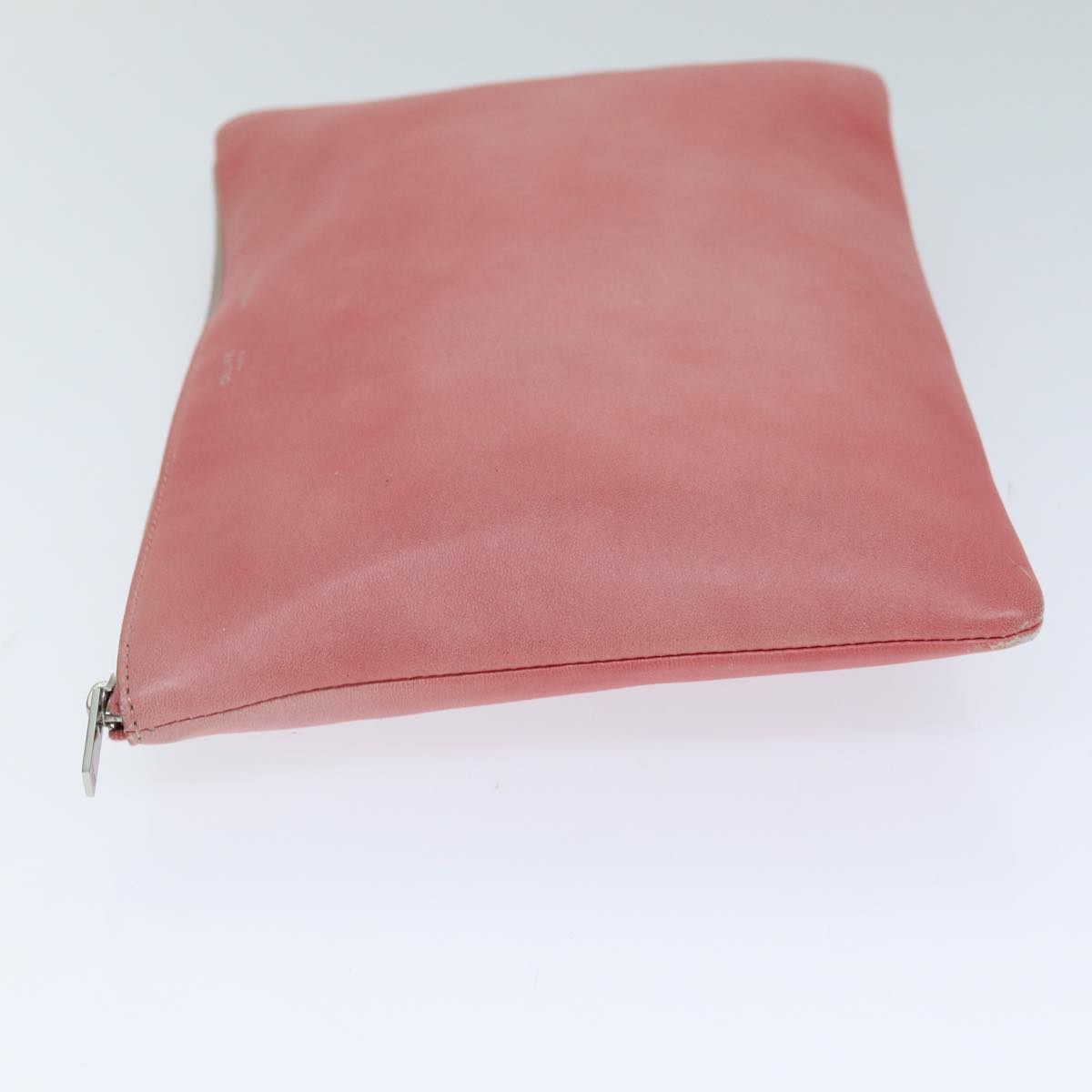 Luxury CELINE Clutch Bag Leather Pink  76410