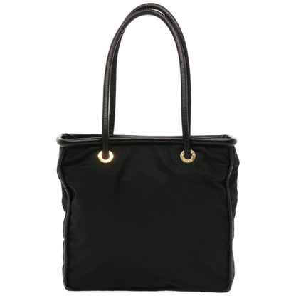 Luxury CELINE Shoulder Bag Nylon Black  76411