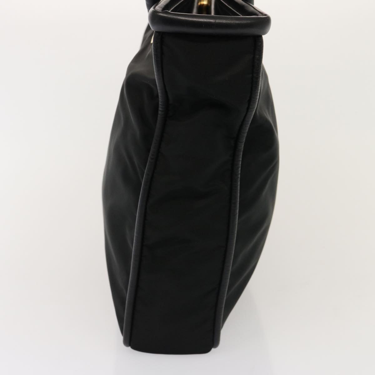 Luxury CELINE Shoulder Bag Nylon Black  76411