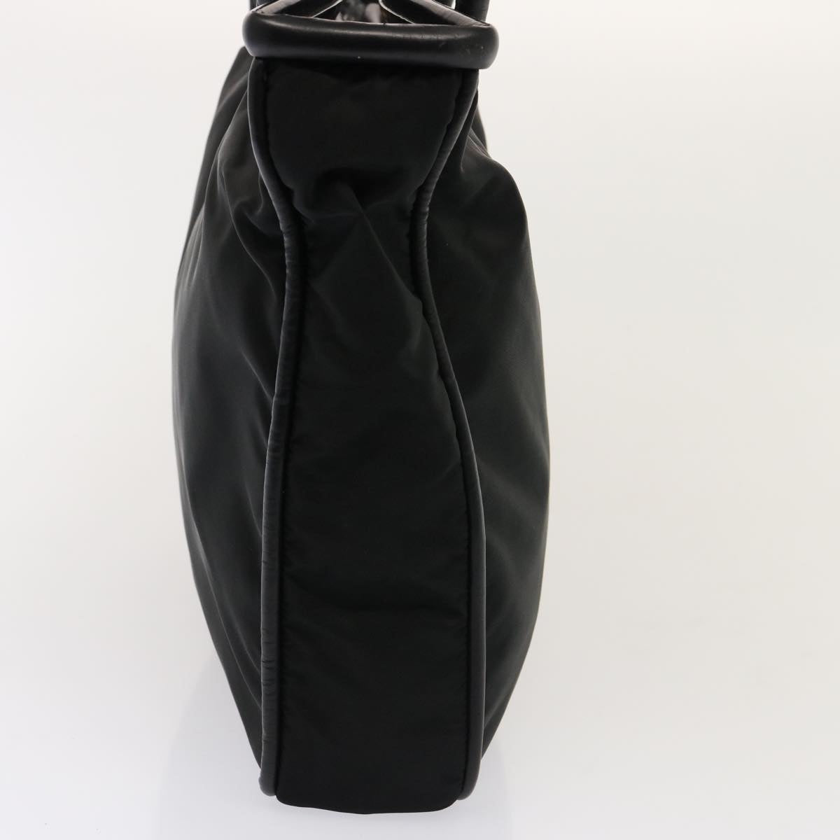 Luxury CELINE Shoulder Bag Nylon Black  76411