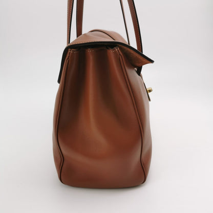 Celine Medoim Soft 16 Bag Caramel Natural Tan Smooth Calfskin Leather