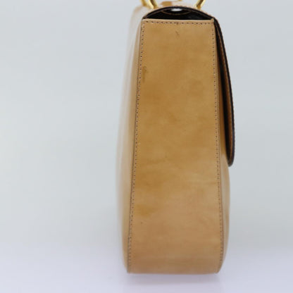 Luxury CELINE Shoulder Bag Enamel Beige  77195