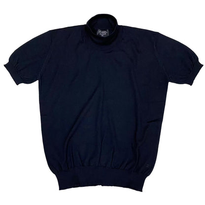 CHANEL knit Cashmere, Silk Navy Women 42