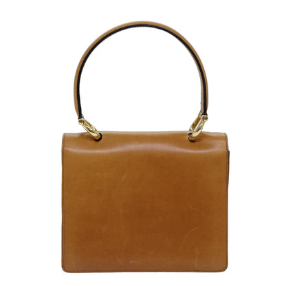 Luxury CELINE Hand Bag Leather Brown  77330
