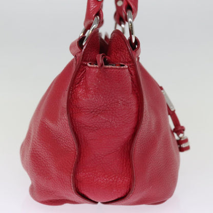 Luxury CELINE Hand Bag Leather Red  77381