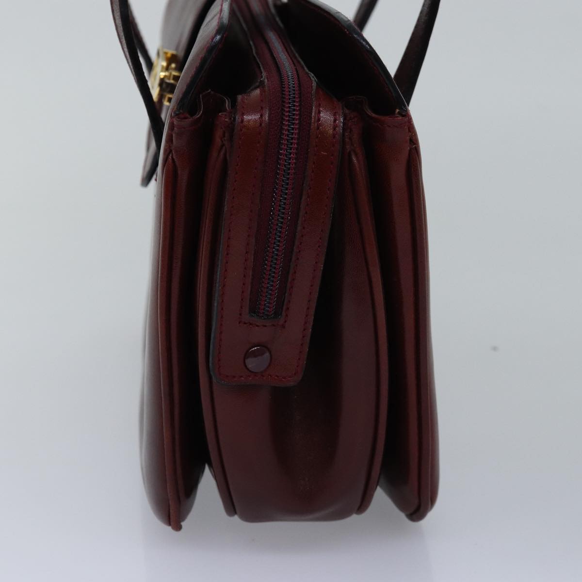 Luxury CELINE Hand Bag Leather Red  77466