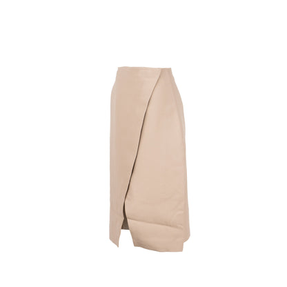 Fendi size 36 skirt silk beige