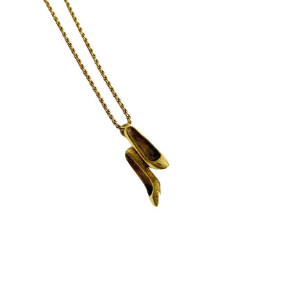 Dior Necklace plating gold High heels motif Women