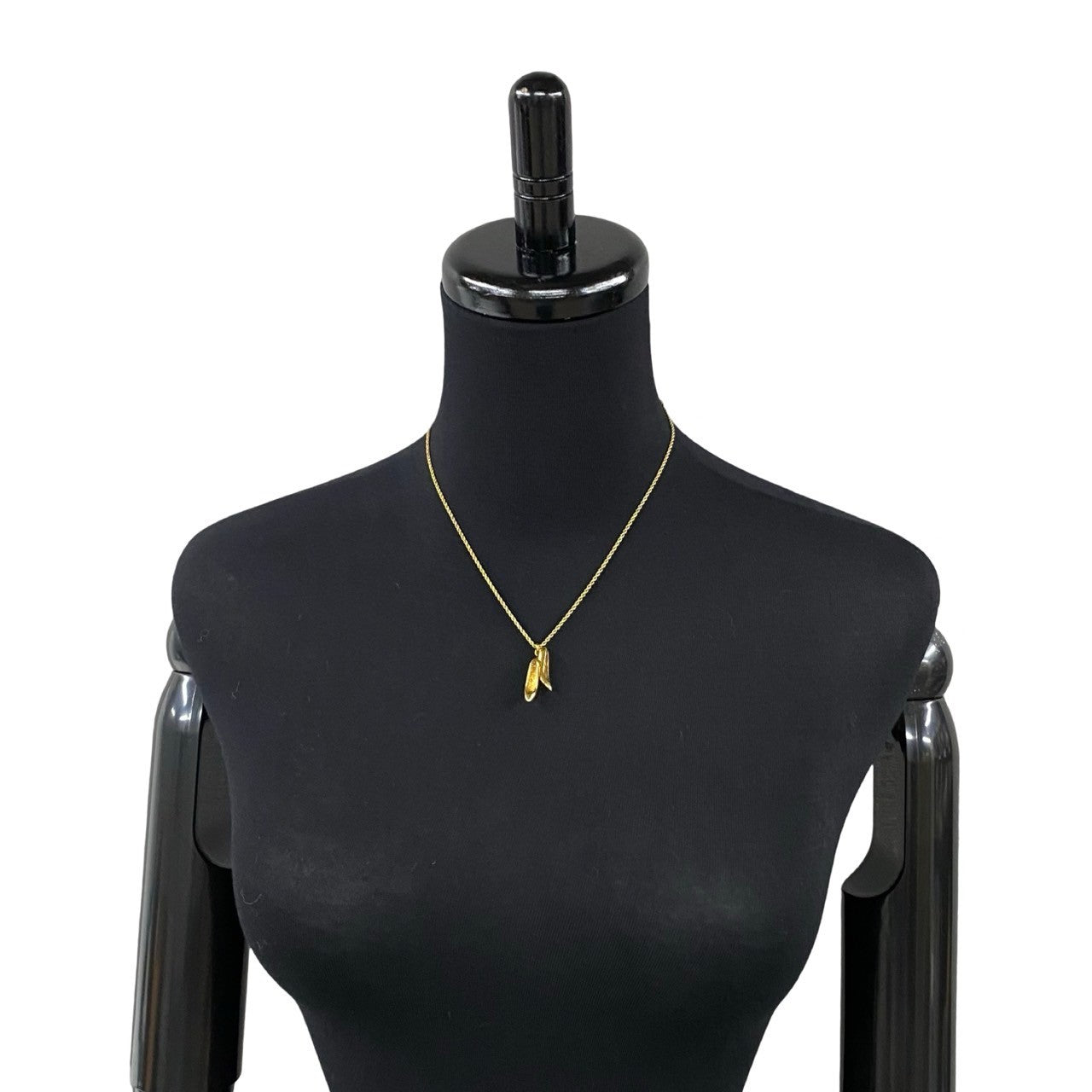 Dior Necklace plating gold High heels motif Women