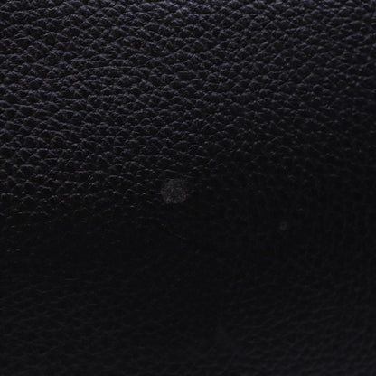 Luxury BurberrySs Clutch Bag Leather Black Auth 78604