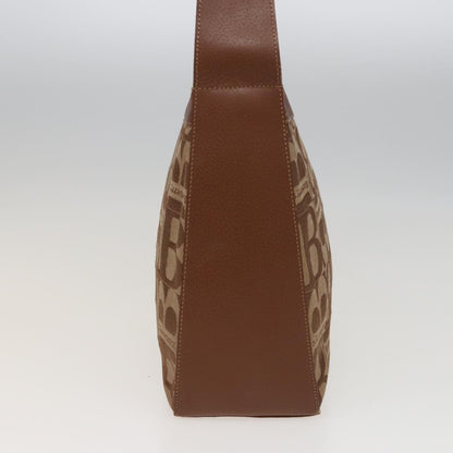 Luxury BurberrySs Shoulder Bag Canvas Brown Auth 78848