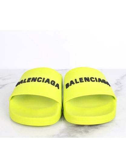 Luxury Balenciaga Trending 2025 Logo slide slipper sandals 39 260