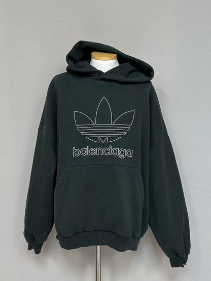 Luxury Balenciaga Trending 2025 x Adidas Logo Hoodie 115
