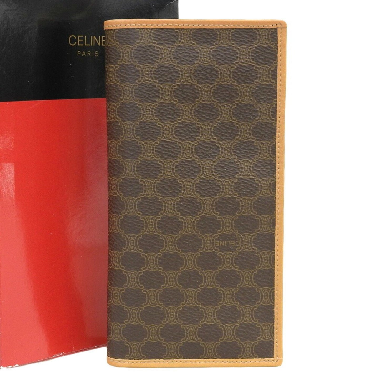 Luxury CELINE Triomphe Vintage Wallet