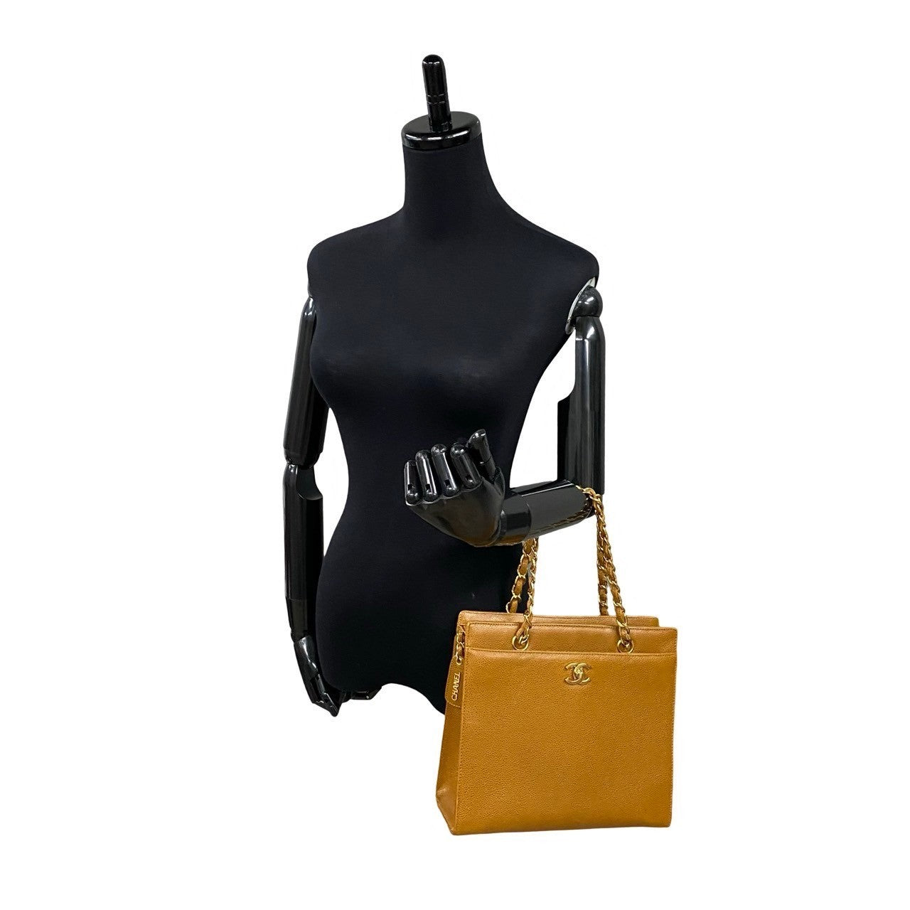 CHANEL Handbag leather Brown