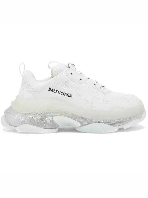 Luxury Balenciaga Trending 2025 Triple S Low Top Sneakers White Iridescent