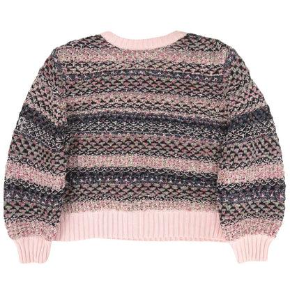 CHANEL knit P51676K06665 cotton pink Women 38
