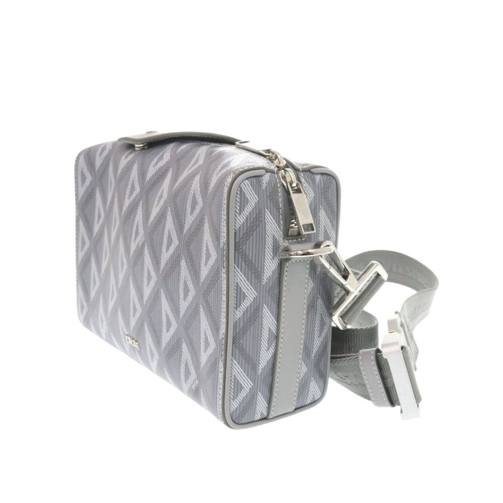 Christian Dior Shoulder Bag Leather, PVC gray rango 22 mens