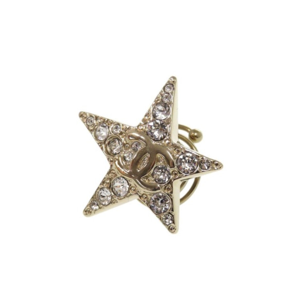 CHANEL Other accessories metal gold COCO Mark Hairpin Star Rhinestone Hair Accessory Women