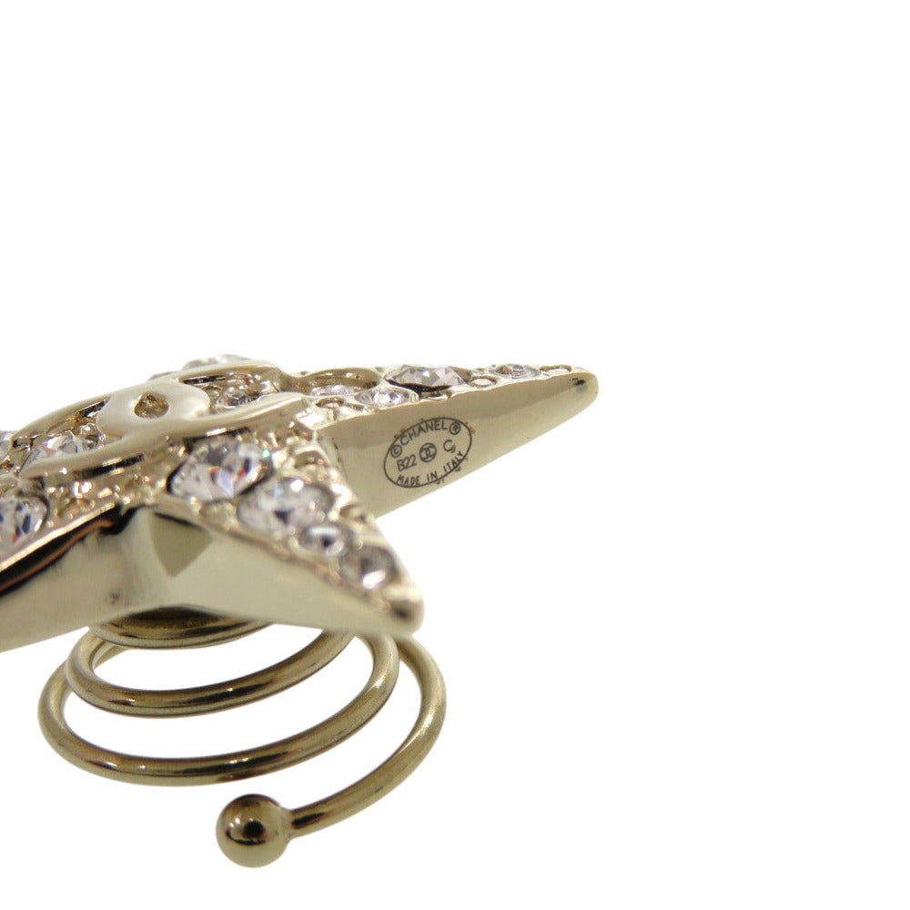 CHANEL Other accessories metal gold COCO Mark Hairpin Star Rhinestone Hair Accessory Women
