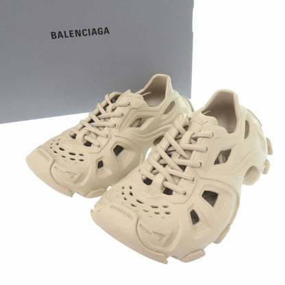 BALENCIAGA sneakers 702416 W3CES 9300 rubber TAUPE Lace up HD MONOCOLOR HD NW Women 35