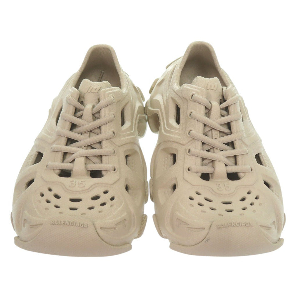 BALENCIAGA sneakers 702416 W3CES 9300 rubber TAUPE Lace up HD MONOCOLOR HD NW Women 35