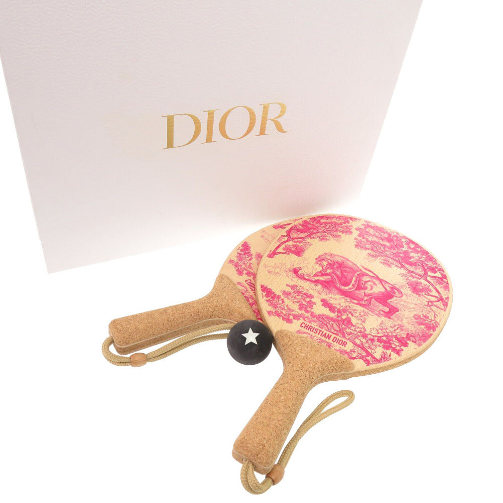 Christian Dior Other hobby cork pink beach racket unisex(Unisex)