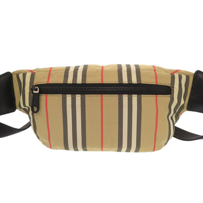 BURBERRY Sling bag 8014715 Nylon beige check unisex(Unisex)