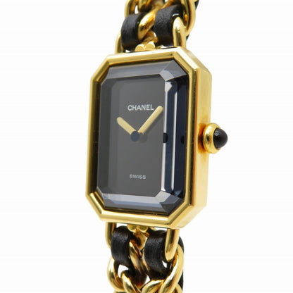 CHANEL Watches Quartz H0001 Stainless Steel black Premiere M size black dial