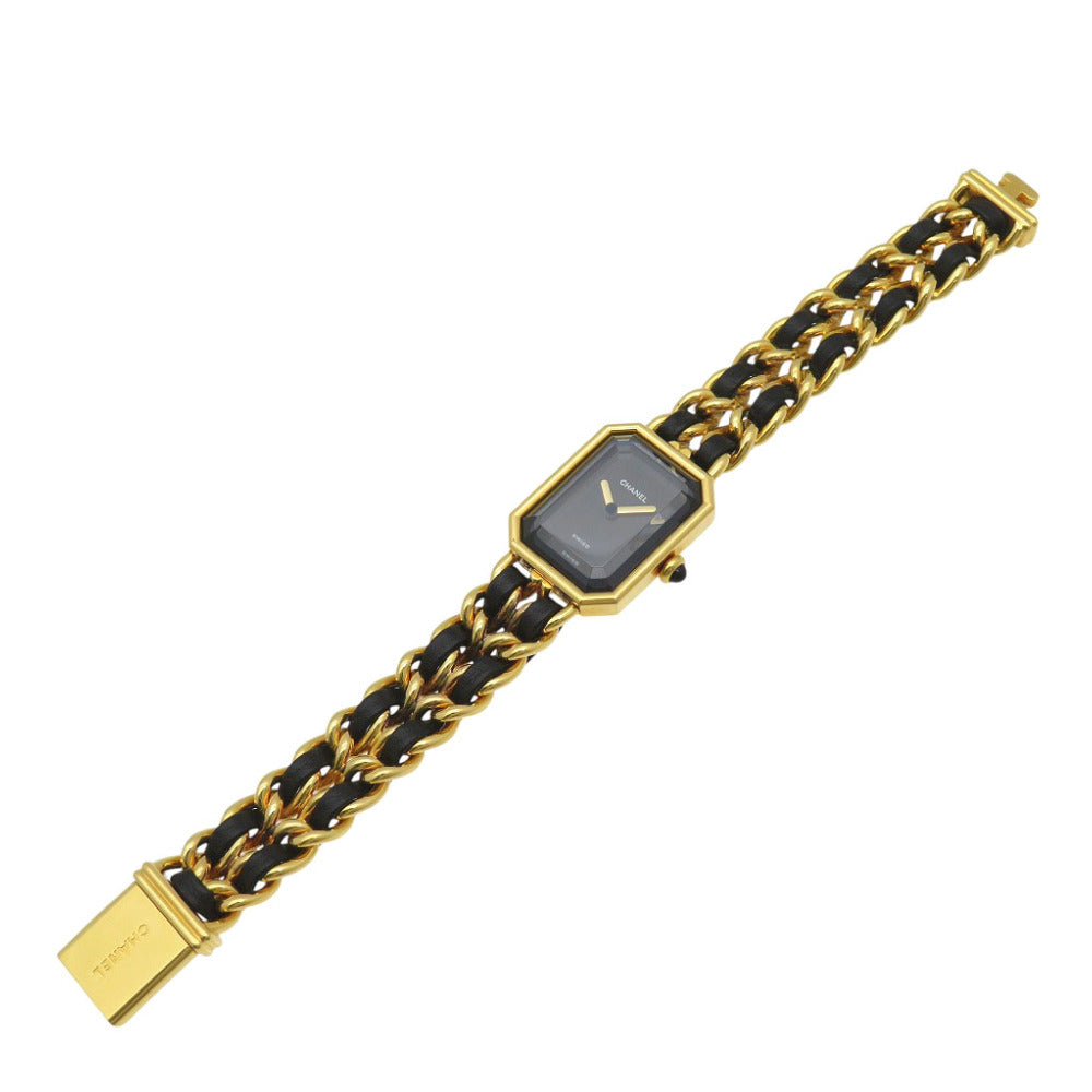 CHANEL Watches Quartz H0001 Stainless Steel black Premiere M size black dial