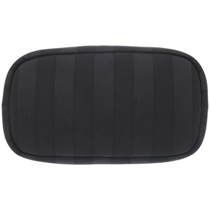 FENDI Handbag Canvas, Leather black