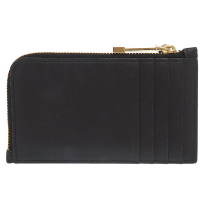 Christian Dior Card Case S0965ONMJ lambskin black Lady Dior Cosmos zip card holder