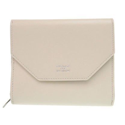 BALENCIAGA Tri-fold wallet 753762 9960 0 52754S leather off white Envelope Compact Wallet