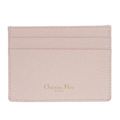 Christian Dior Card Case leather pink