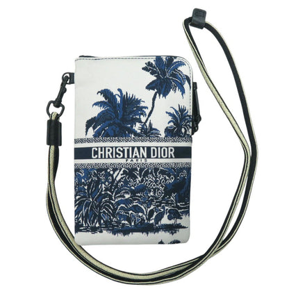 Christian Dior Pouch S5494SNTJ Nylon blue