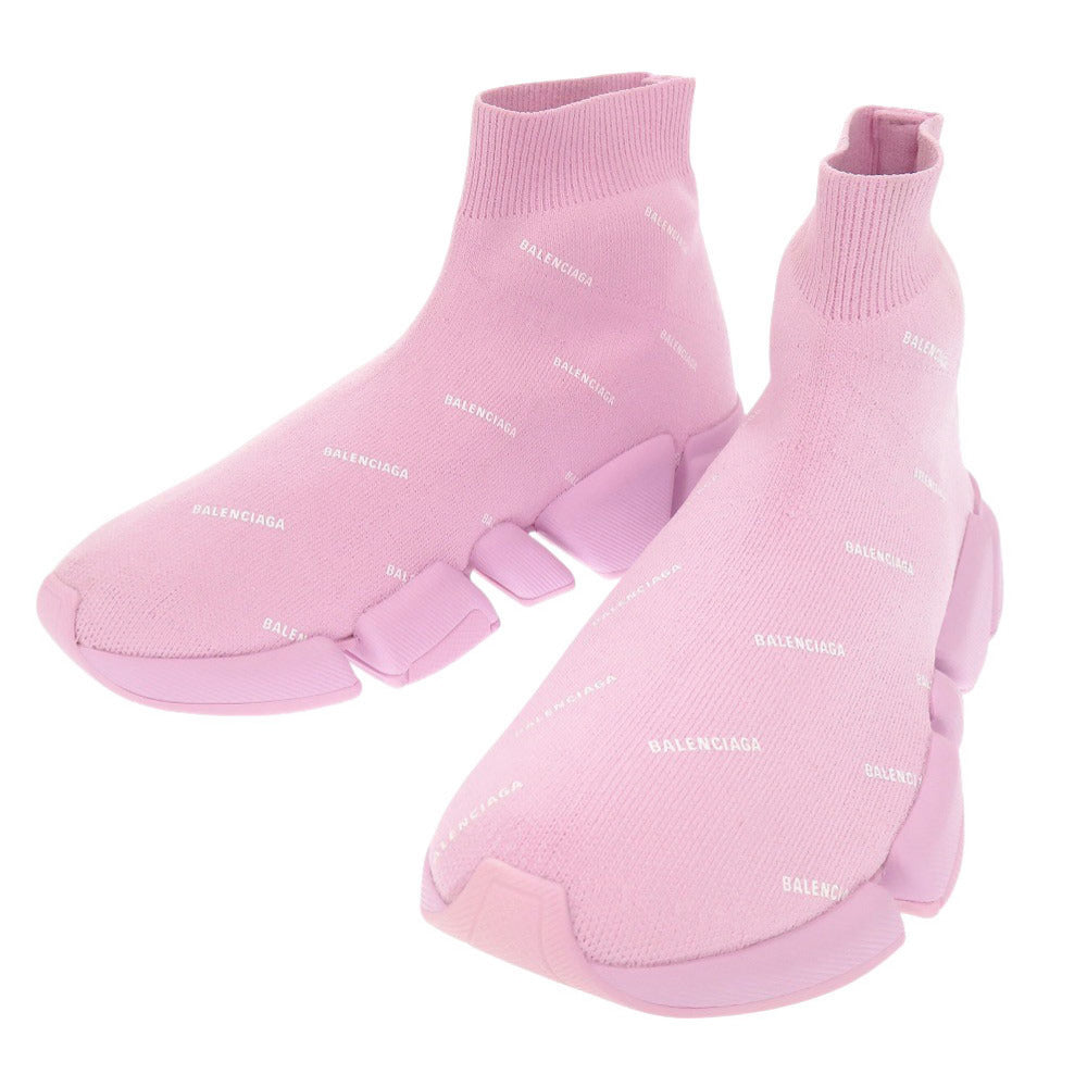BALENCIAGA sneakers 617196 Polyester, Rubber pink Speed 2.0 36