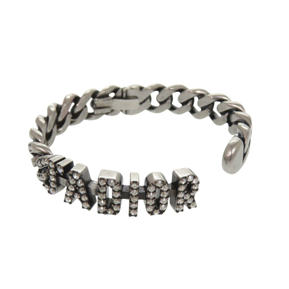Christian Dior bracelet Metal, Rhinestone Silver J'ADIOR