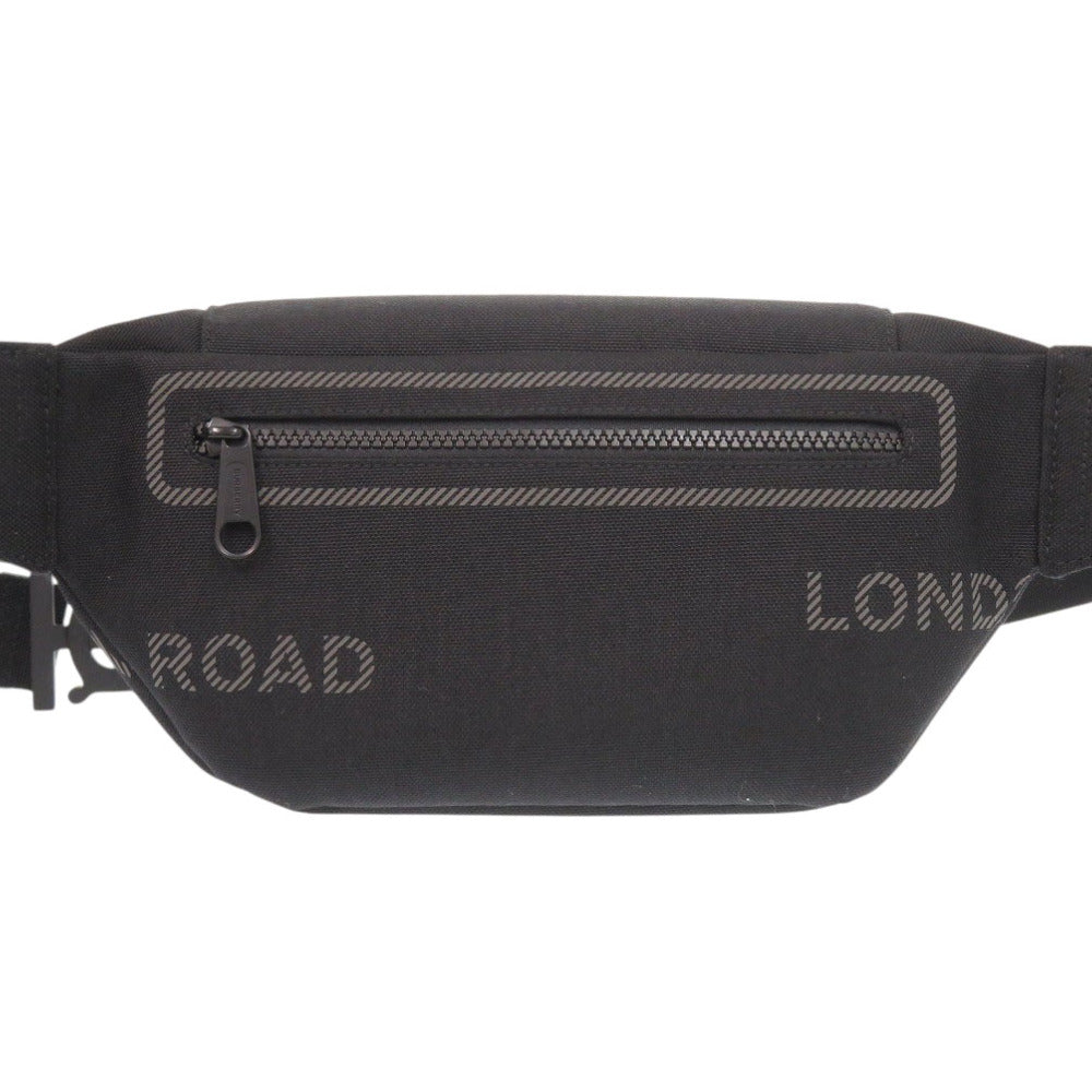 BURBERRY Waist bag canvas black Women