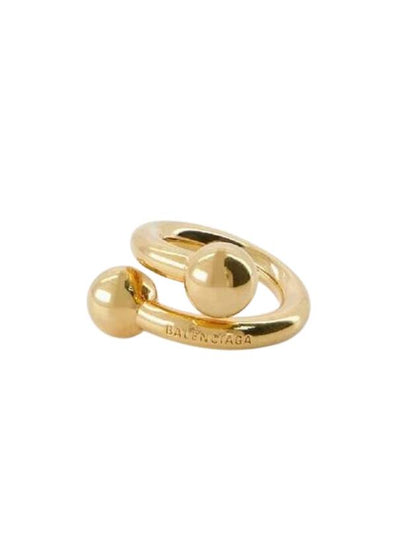 Luxury Balenciaga Trending 2025 Skate Ring Gold
